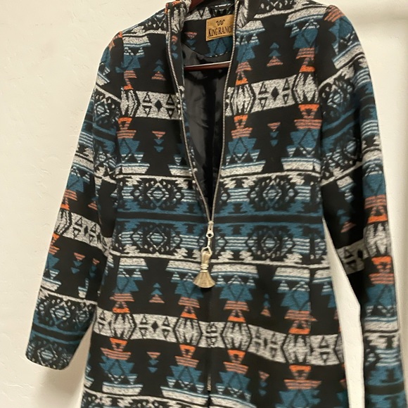 Aztec King Ranch Coat - Picture 2 of 5